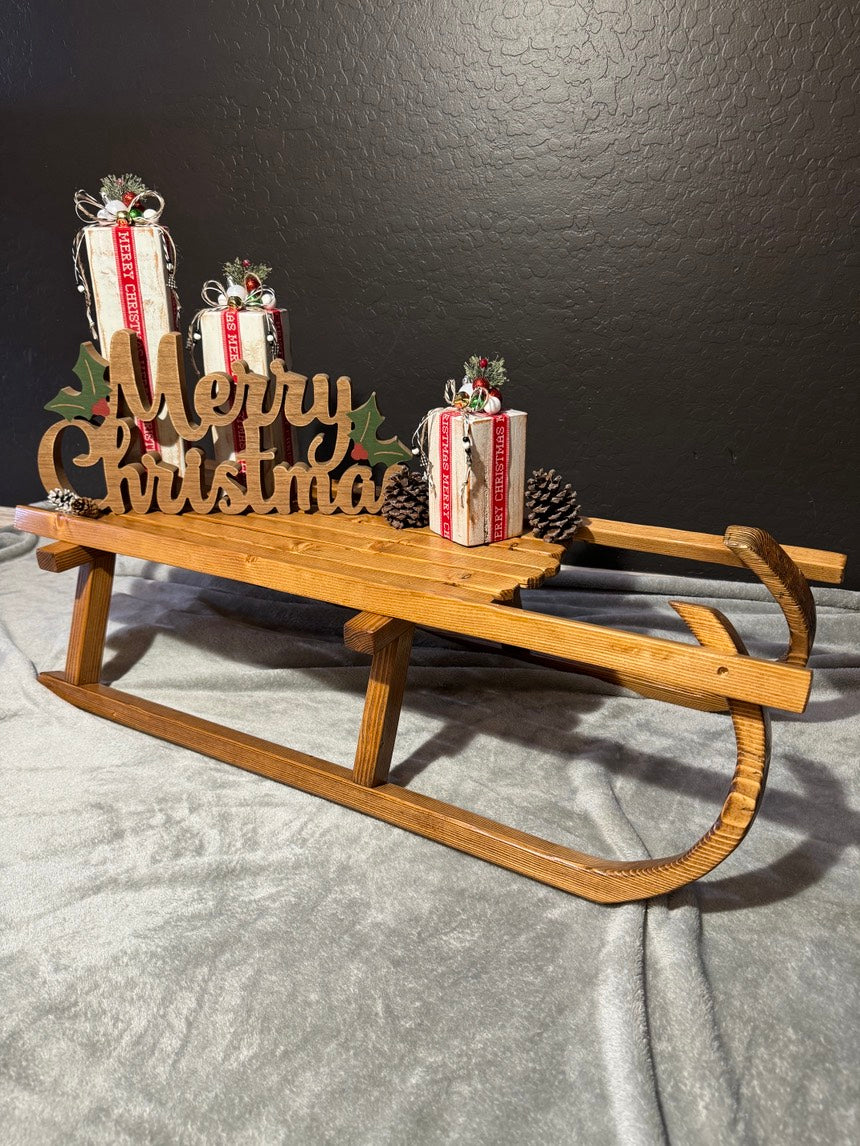 Traditional Vintage Style Sled